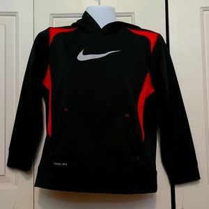 Nike Sweatshirt Boys Red and Black